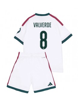 Real Madrid Federico Valverde #8 Replika Hemmakläder Barn 2026-27 Kortärmad (+ byxor)